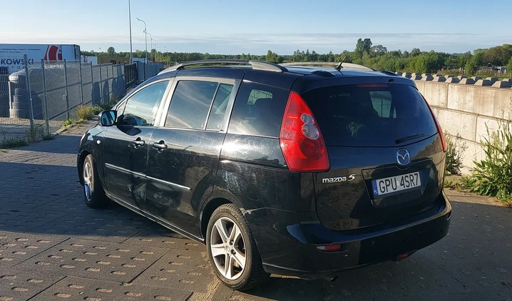 Mazda 5 cena 6800 przebieg: 205100, rok produkcji 2007 z Mrocza małe 29